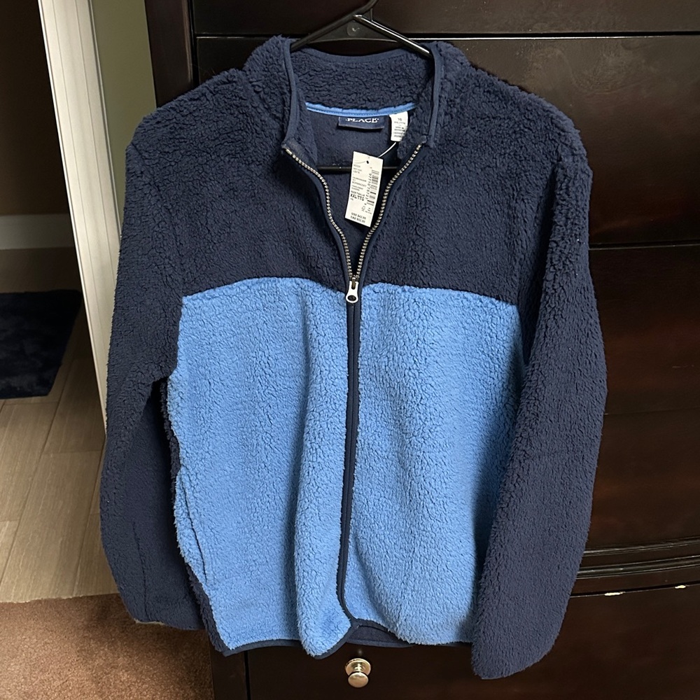 Children's Place Blue Fleece Jacket